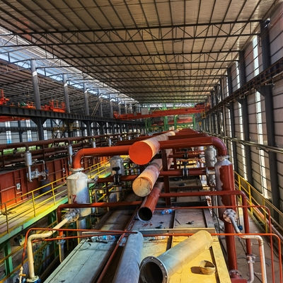 Steel Strip Hot Dip Galvanizing Line Produsen 0.5-1.5mm 400mm 70000TPY
