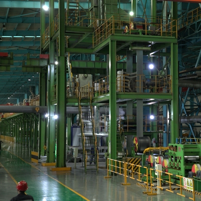 1.0-3.0mm 450mm Proses Jalur Galvanisasi Berkelanjutan Untuk Industri Baja