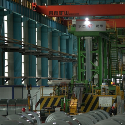 Continuous 1250mm Cgl Galvanizing Line Untuk Hot Rolled Coil