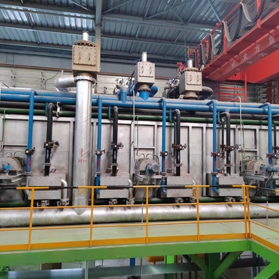 Max 1250mm Garis Galvanis Berkelanjutan Dengan Tungku Dan Peralatan Listrik