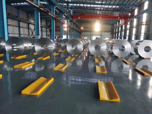 Pabrik Galvanisasi Otomatis Seng 0.4mm 2.2mm 1250mm 200000TPY Steel Metal CQ grade