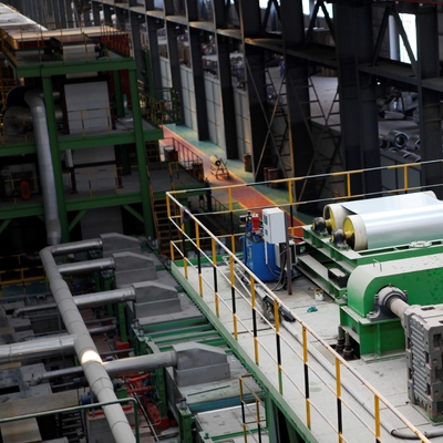 Hot Dip Continuous Galvanizing Galvalume Line Lapisan CGL 30-300g / M2