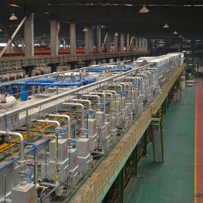 1550mm Coil Continuous Galvanizing Line Equipment Untuk Strip Baja