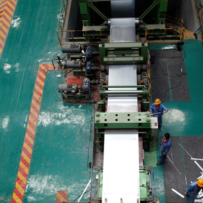 Cgl Galvanizing Line Furnace Untuk Cold Rolled Coils Zinc Coating
