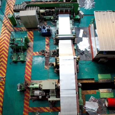 GI GL Galvanized Galvalume Line Untuk Coils Metal