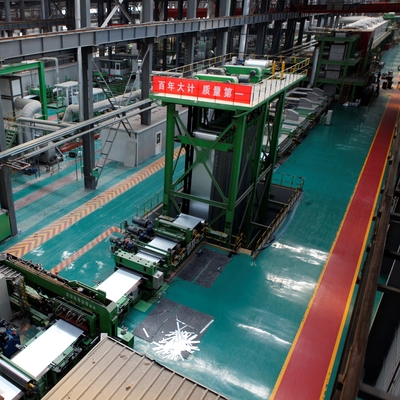 Galvalume Hot Dip Galvanizing Equipment Untuk Hot Cold Rolled Coils JJRS