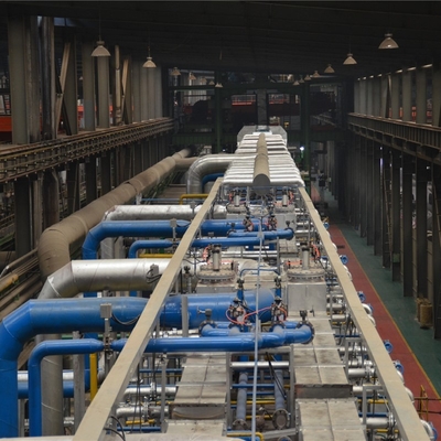 Proses Annealing Dan Pickling Line 0.15mm 1.5mm 1250mm Open Fire Furnace