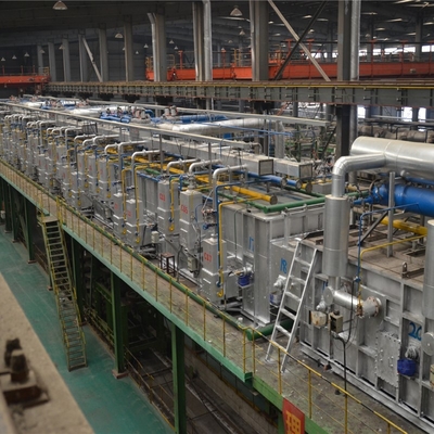 CGL Continuous Pickling Line Acid Line Tungku Api Terbuka 0.15mm 1.5mm 1250mm
