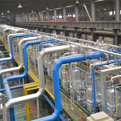 Terowongan Proses Garis Pengawetan Stainless Annealing