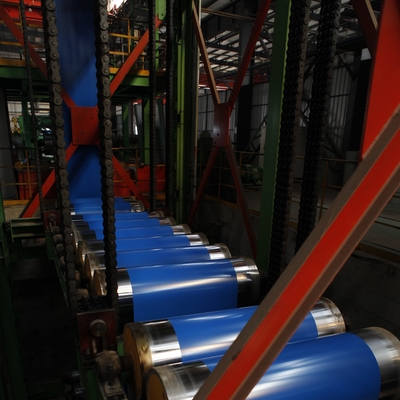 650mm Steel Color Coating Line Proses Cgl Continuous Galvanizing Line
