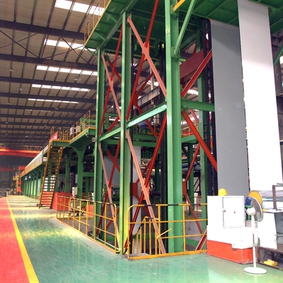 650mm Steel Color Coating Line Proses Cgl Continuous Galvanizing Line