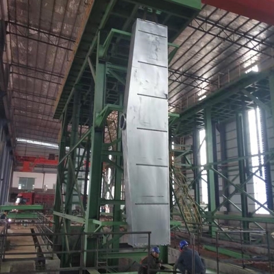 Proses Hot Dip Galvanizing Line Berkelanjutan 0.2-0.6mm 550mm Steel Metal