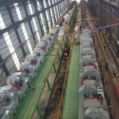 CGL Hot Dip Galvanizing Line Terus Menerus 0.8~1.7mm 450mm 120000TPY