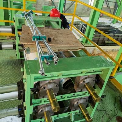 Proses Hot Dip Galvanizing Furnace 1.5-3.0mm 650mm Steel Metal