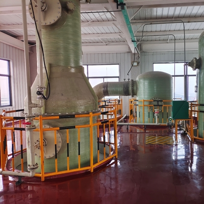 Mesin Regenerasi Asam Hidroklorida 3m3 / H Tangki Penyimpanan Asam Cutting Edge Tech