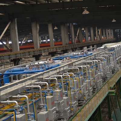 Peralatan Jalur Galvanisasi Annealing 0.5mm 1.5mm 750mm 280000TPY