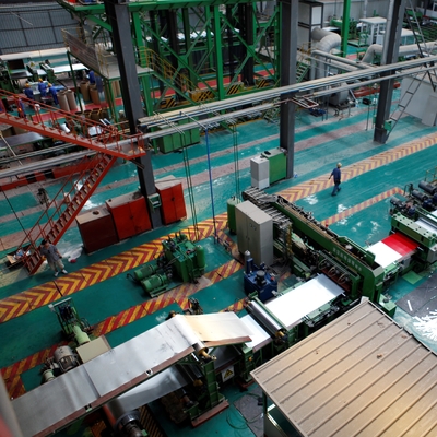 Strip Annealing Galvanizing Line Equipment 2.5mm 3mm 1350mm 450000TPY