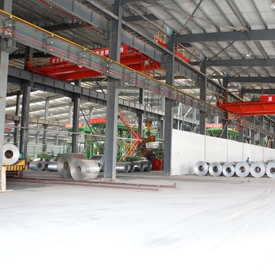 Peralatan Garis Galvanizing Lapisan Seng 0.8mm 2.0mm 700mm 150000TPY