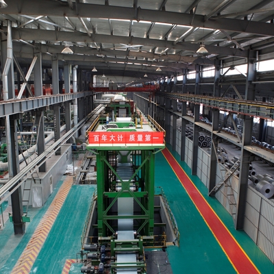 Seng Hot Dip Galvanizing Equipment Galvalume Line 0.5-1.5mm 650mm 120000TPY