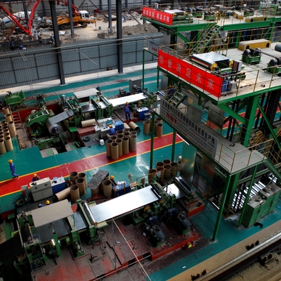 Seng Hot Dip Galvanizing Equipment Galvalume Line 0.5-1.5mm 650mm 120000TPY