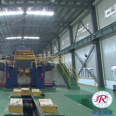 Steel Push Pull Pickling Line Proses Dengan Perangkat Pengeringan Udara Panas 30-180m / Min
