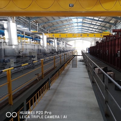 0.7-1.3mm Automatic Galvanizing Line Equipment 250000TPY Steel Metal