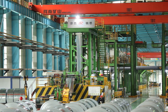 0.5-2.5mm 525mm Continuous Galvanizing Line Kecepatan Tinggi