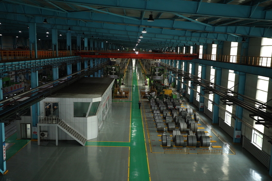 2.0mm 4.0mm 780mm Continuous Galvanizing Line Pekerjaan Ganda