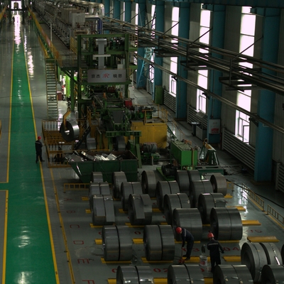 Q195 Industri Baja Galvanisasi Terus Menerus Setelah Mesin Rolling Dingin