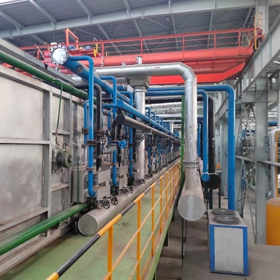 Continuous 1250mm Galvanizing Cgl Line Untuk Material Hot Rolled Coil