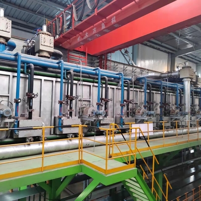 Continuous 1250mm Galvanizing Cgl Line Untuk Material Hot Rolled Coil