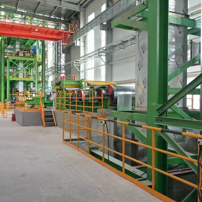 0,16-0,3mm Cgl Galvanizing Line Untuk Jenis Cold Rolled Coil Continous