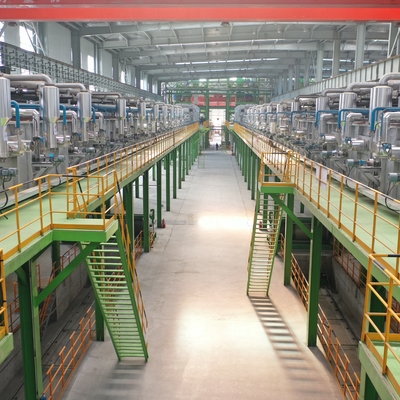 Industri Baja Galvanisasi Berkelanjutan Setelah Hot Rolling dengan gas tungku