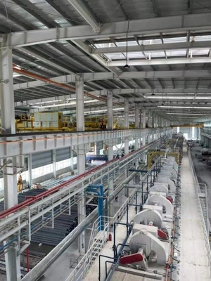 Industri Baja Galvanisasi Berkelanjutan Setelah Hot Rolling dengan gas tungku