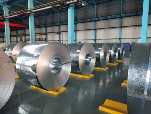 Pabrik Galvanisasi Otomatis Seng 0.4mm 2.2mm 1250mm 200000TPY Steel Metal CQ grade