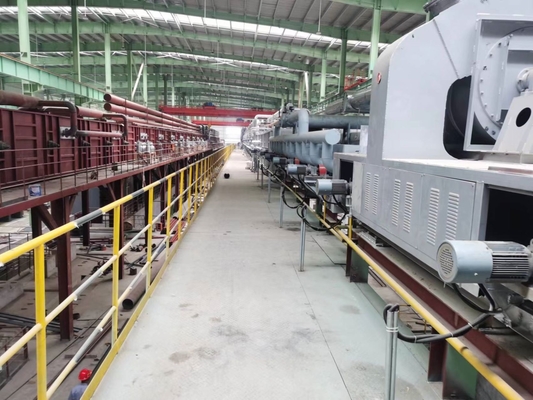 Mesin Electro Hot Dip Galvanizing Continuous 0.4-1.6mm 800mm