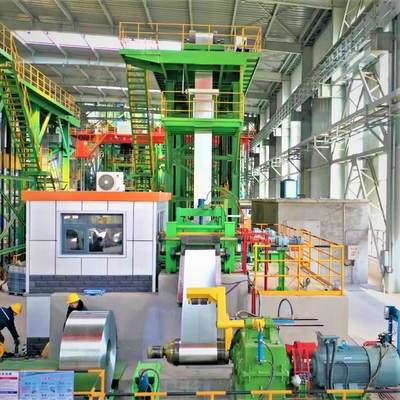 Lapisan Seng Berkelanjutan Galvanizing Line Furnace Sheet 1.0 ~ 2.5mm