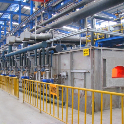 Pelat Logam Hot Dip Galvanizing Plant Manufacturers Design 1.0-2.25mm 400-1250mm