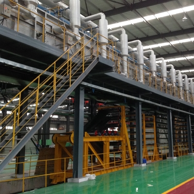Pabrik Galvanisasi Seng Otomatis 1.0mm 2.2mm 300mm 90000TPY Steel Metal