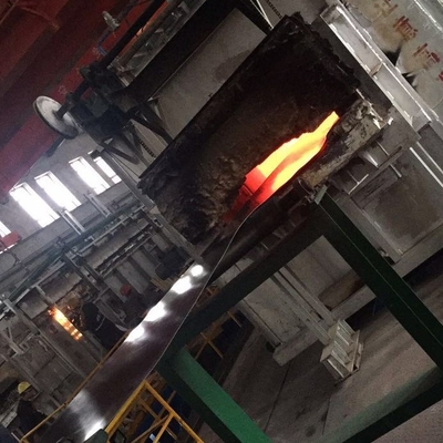Otomatis Hot Dip Galvanizing Steel Strip Lini Produksi Mesin Galvanizer